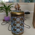 Metal Essential Oils Diffuser 7 Colors Night Light Auto Shut Off photo review
