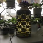 Metal Essential Oils Diffuser 7 Colors Night Light Auto Shut Off photo review