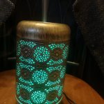 Metal Essential Oils Diffuser 7 Colors Night Light Auto Shut Off photo review