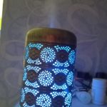 Metal Essential Oils Diffuser 7 Colors Night Light Auto Shut Off photo review