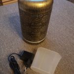 Metal Essential Oils Diffuser 7 Colors Night Light Auto Shut Off photo review