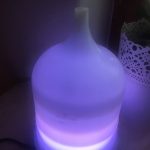 Metal Essential Oils Diffuser 7 Colors Night Light Auto Shut Off photo review