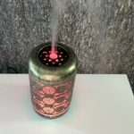 Metal Essential Oils Diffuser 7 Colors Night Light Auto Shut Off photo review