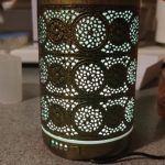 Metal Essential Oils Diffuser 7 Colors Night Light Auto Shut Off photo review
