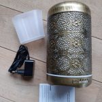 Metal Essential Oils Diffuser 7 Colors Night Light Auto Shut Off photo review