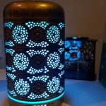 Metal Essential Oils Diffuser 7 Colors Night Light Auto Shut Off photo review