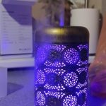 Metal Essential Oils Diffuser 7 Colors Night Light Auto Shut Off photo review