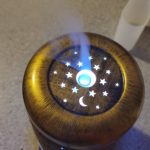 Metal Essential Oils Diffuser 7 Colors Night Light Auto Shut Off photo review
