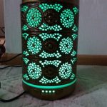 Metal Essential Oils Diffuser 7 Colors Night Light Auto Shut Off photo review