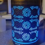 Metal Essential Oils Diffuser 7 Colors Night Light Auto Shut Off photo review
