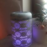 Metal Essential Oils Diffuser 7 Colors Night Light Auto Shut Off photo review