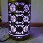 Metal Essential Oils Diffuser 7 Colors Night Light Auto Shut Off photo review
