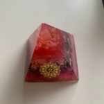 Amethyst Orgonite Resin Pyramid With Copper Coil photo review