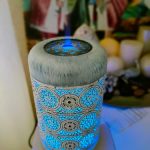 Metal Essential Oils Diffuser 7 Colors Night Light Auto Shut Off photo review