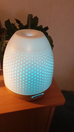 Ultrasonic Aroma Diffuser with Bluetooth Speaker 380ml (CN) photo review