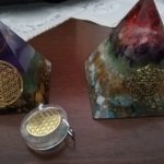 Amethyst Orgonite Resin Pyramid With Copper Coil photo review