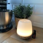 Bamboo Wood and Frosted Glass Aroma Diffuser (CN) photo review