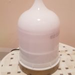 Metal Essential Oils Diffuser 7 Colors Night Light Auto Shut Off photo review