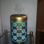 Metal Essential Oils Diffuser 7 Colors Night Light Auto Shut Off photo review