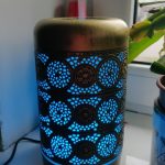 Metal Essential Oils Diffuser 7 Colors Night Light Auto Shut Off photo review