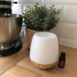 Bamboo Wood and Frosted Glass Aroma Diffuser (CN) photo review