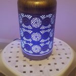 Metal Essential Oils Diffuser 7 Colors Night Light Auto Shut Off photo review