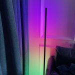 Minimalist LED RGB Corner Lamp With Remote Control photo review
