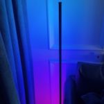 Minimalist LED RGB Corner Lamp With Remote Control photo review