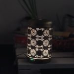 Metal Essential Oils Diffuser 7 Colors Night Light Auto Shut Off photo review