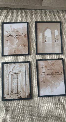 Islamic Beige Themed Landscape Canvas Prints photo review