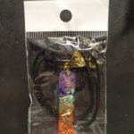 Retro Reiki Colorful Stone Chakra Orgone Pendant photo review