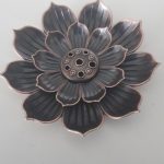 Metallic Lotus Flower Incense Holder photo review