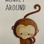 Cute Cartoon Baby Animals Canvas Posters With Inspirational Words photo review