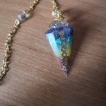Orgonite Reiki Pendulum Natural Stone Chakra Amulet photo review
