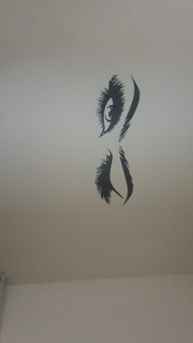 Eyelash & Brows Wall Decals For Home Or Salons photo review