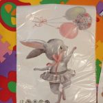 Watercolor Bunny Wall Sticker For Nursery And Daycare photo review