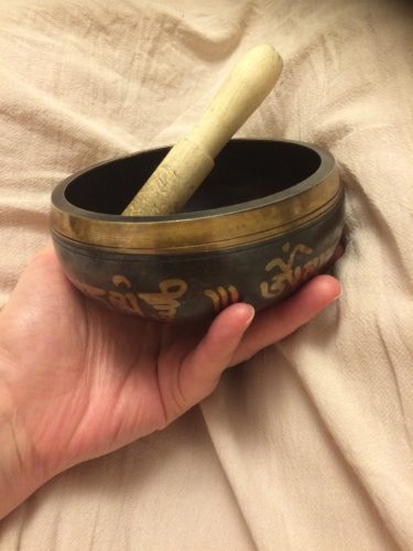 Large Brass Tibetan Singing Bowl For Meditation photo review