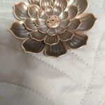 Metallic Lotus Flower Incense Holder photo review