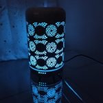 Metal Essential Oils Diffuser 7 Colors Night Light Auto Shut Off photo review