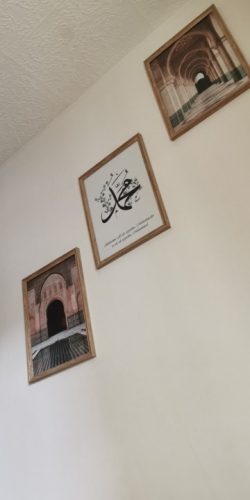 Moroccan Arch Canvas Paintings And Islamic Quote Wall Art photo review