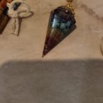 Orgonite Reiki Pendulum Natural Stone Chakra Amulet photo review
