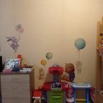 Watercolor Bunny Wall Sticker For Nursery And Daycare photo review