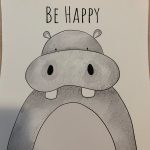 Cute Cartoon Jungle Animals Canvas Posters With Inspirational Words photo review