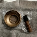 Original Meditation Tibetan Singing Bowl 4.72 inch photo review