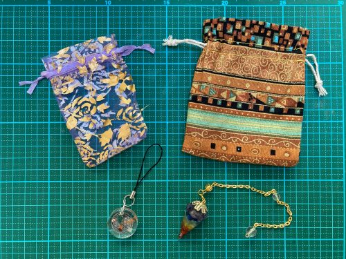 Orgonite Reiki Pendulum Natural Stone Chakra Amulet photo review
