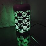 Metal Essential Oils Diffuser 7 Colors Night Light Auto Shut Off photo review