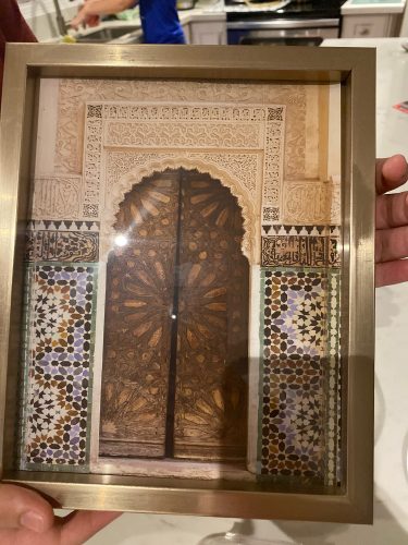 Moroccan Arch Canvas Paintings And Islamic Quote Wall Art photo review