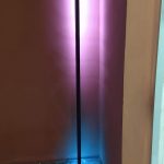 Minimalist LED RGB Corner Lamp With Remote Control photo review