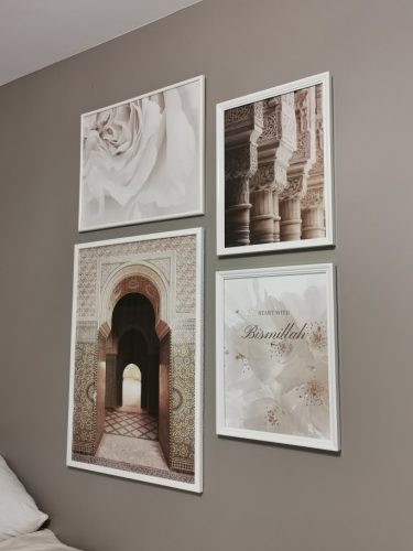 Islamic Beige Themed Landscape Canvas Prints photo review