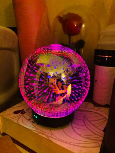 3D Glass Aroma Diffuser With Light Show (CN) photo review
